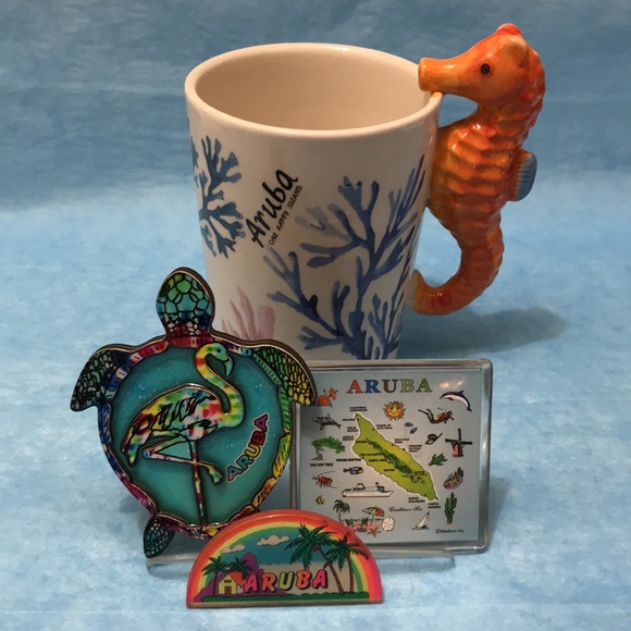 ARUBA mug in box Novelty. NWOT - Picture 5 of 5